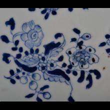 Assiette en Arita � d�cor bleu